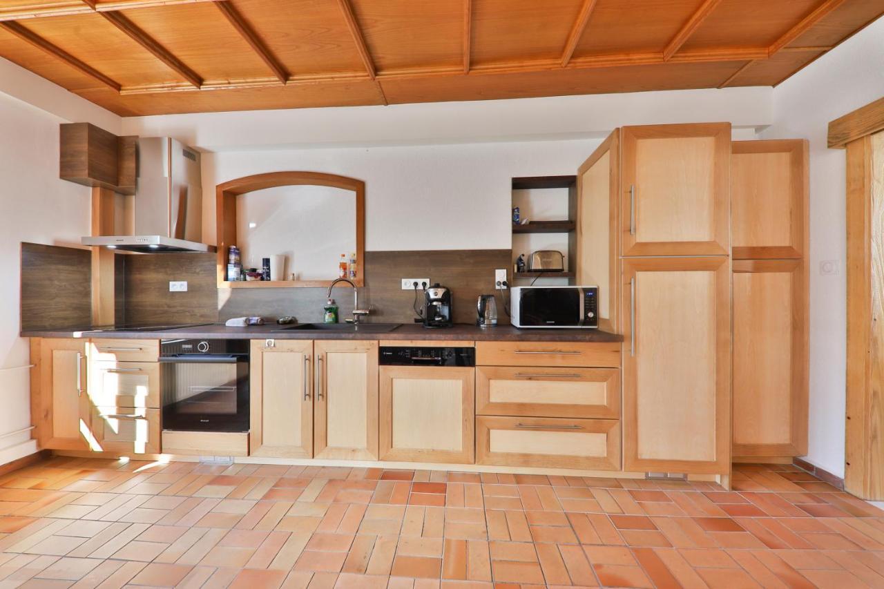 Locations Des 3 Sommets Avec Sauna Et Spa En Alsace Sondernach Exterior foto
