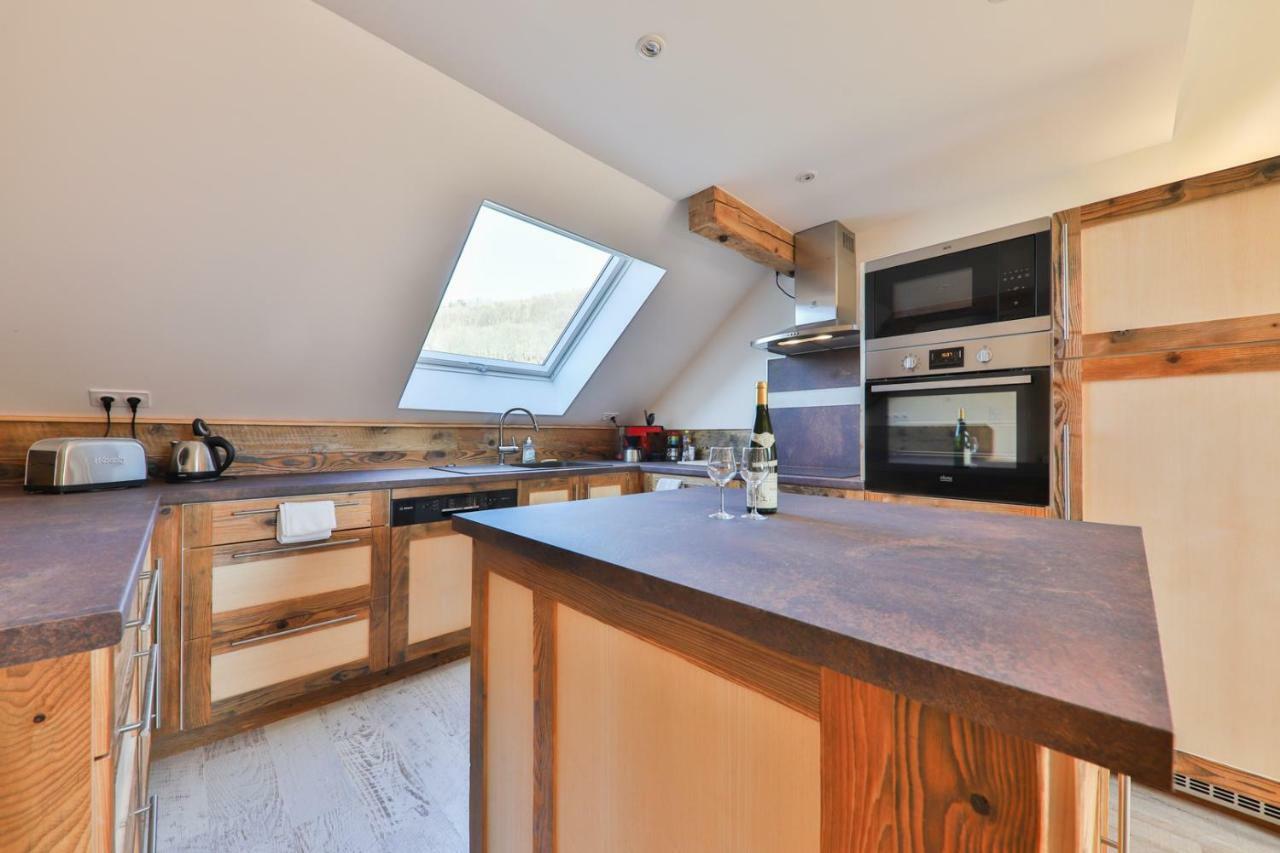 Locations Des 3 Sommets Avec Sauna Et Spa En Alsace Sondernach Exterior foto
